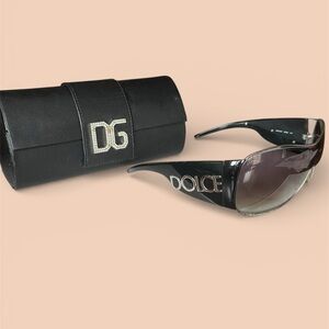 Dolce & Gabbana Black Gradient Sunglasses